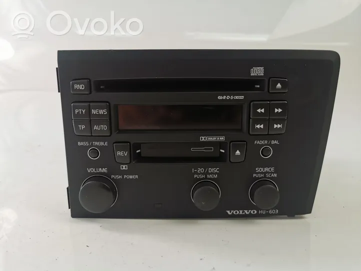 Volvo S60 Radio/CD/DVD/GPS-pääyksikkö 306576371