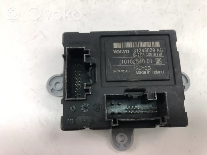 Volvo XC60 Door control unit/module 31343029AC