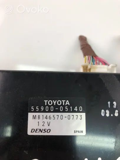 Toyota Avensis T270 Блок управления кондиционера воздуха / климата/ печки (в салоне) 5590005140