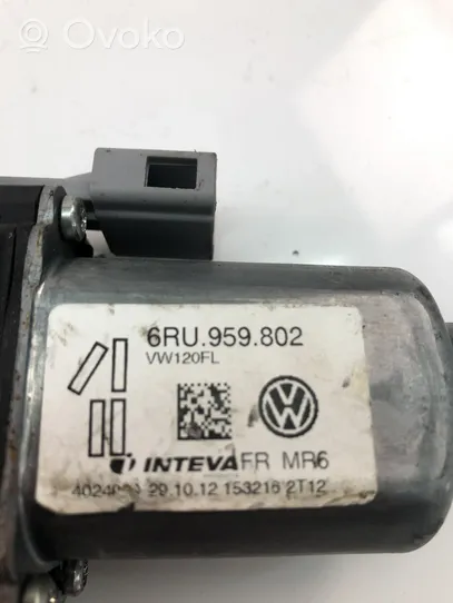 Volkswagen Up Etuoven ikkunan nostomoottori 6RU959802