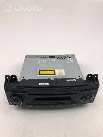 Mercedes-Benz A W169 Radio / CD/DVD atskaņotājs / navigācija A1698200886