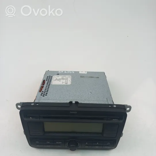 Skoda Fabia Mk2 (5J) Panel / Radioodtwarzacz CD/DVD/GPS 5J0035161A