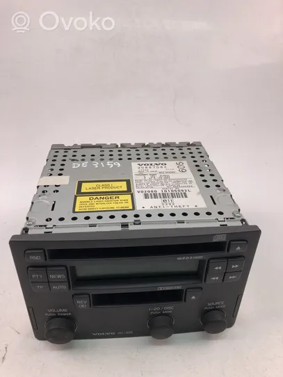 Volvo V70 Radio/CD/DVD/GPS-pääyksikkö 30887084