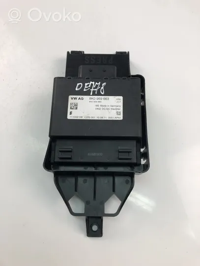 Audi A5 8T 8F Module convertisseur de tension 8K0959663