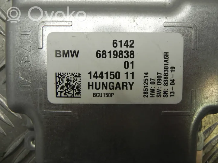 BMW 5 G30 G31 Module de contrôle de batterie 6819838