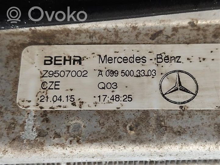 Mercedes-Benz S W222 Radiatore di raffreddamento A0995003303