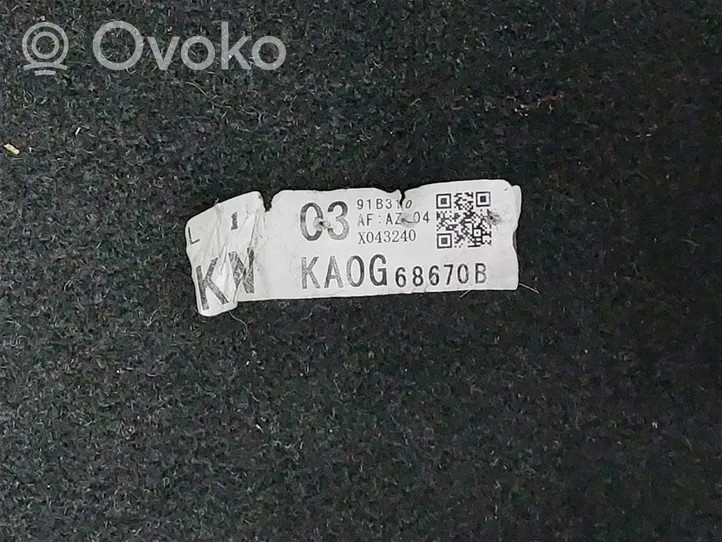 Mazda CX-5 Tappeto per interni KA0G68670B