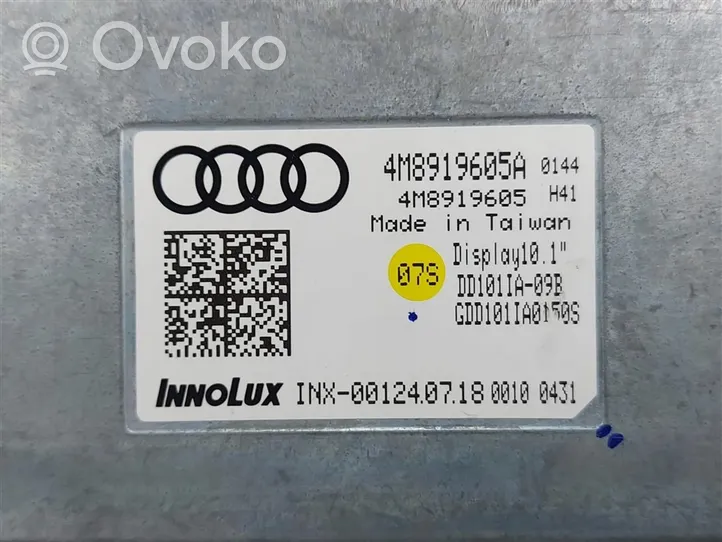 Audi Q8 Ekranas/ displėjus/ ekraniukas 4M8919605