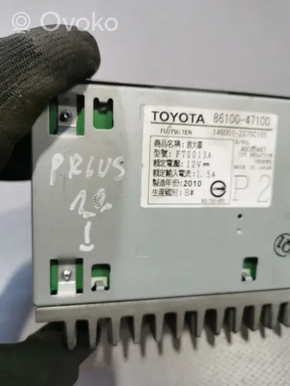 Toyota Prius (XW30) Garso stiprintuvas 8610047100