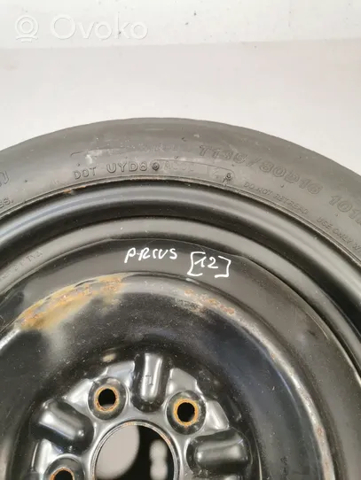 Toyota Prius (XW30) R16 spare wheel 