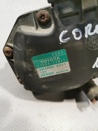 Toyota Corolla E140 E150 EGR-venttiili 2580033011