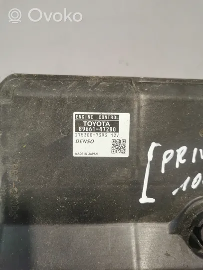 Toyota Prius (XW30) Calculateur moteur ECU 8966147280