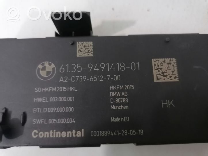 BMW X3 G01 Sterownik / Moduł elektrycznej klapy tylnej / bagażnika 9491418