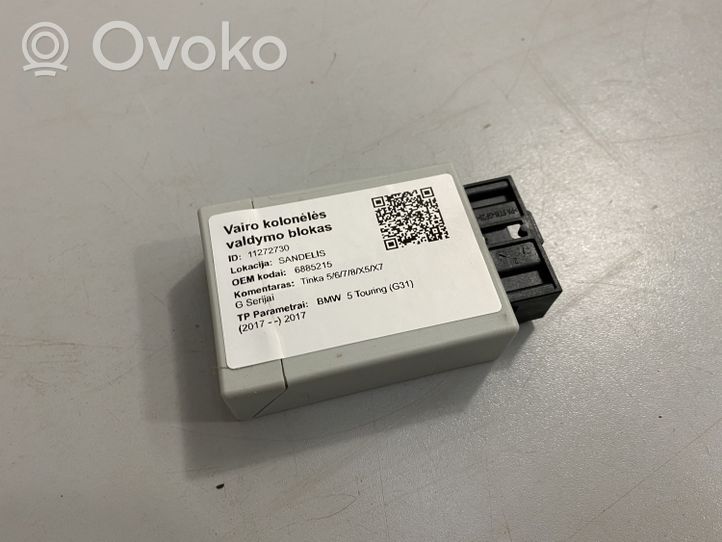 BMW 5 G30 G31 Modulo di controllo della cremagliera dello sterzo 6885215