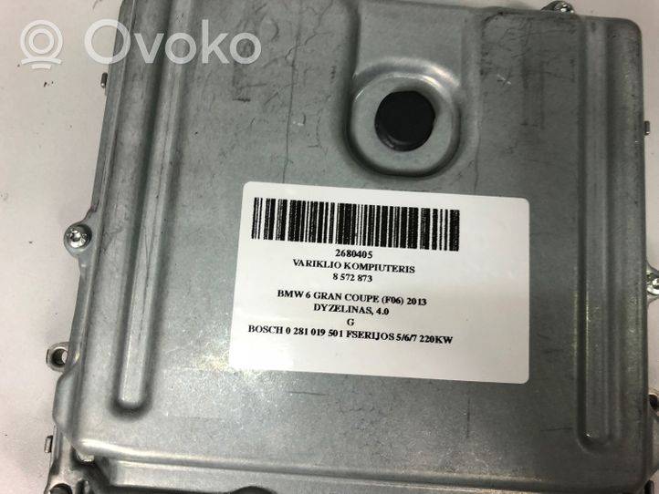 BMW 6 F06 Gran coupe Calculateur moteur ECU 8572873