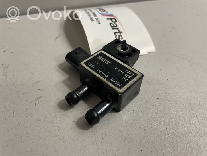 BMW X5 F15 Sensore di pressione dei gas di scarico 8570686