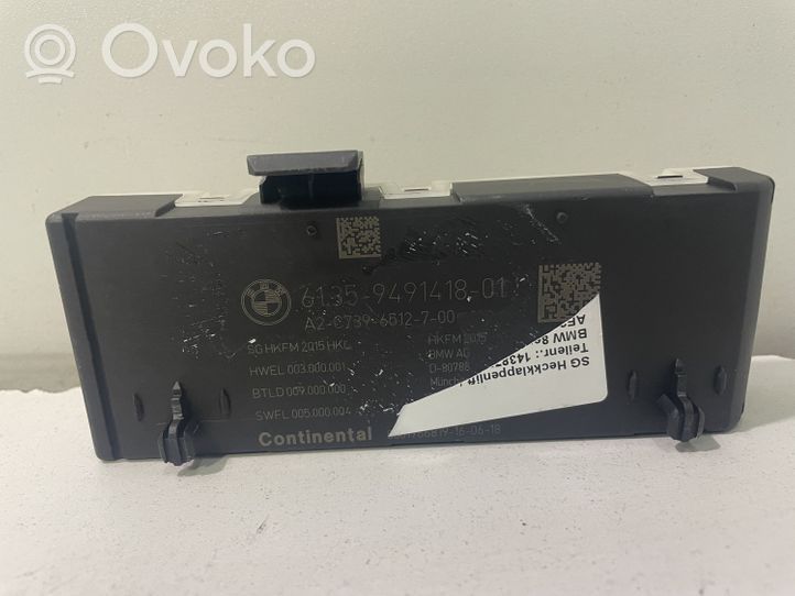 BMW 8 G15 Tailgate/trunk control unit/module 9491418