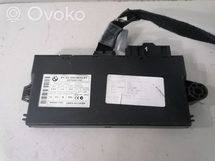 BMW X5 E70 Kit centralina motore ECU e serratura 6943833