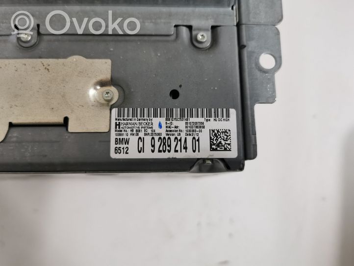 BMW 3 F30 F35 F31 Radio / CD/DVD atskaņotājs / navigācija 9289214