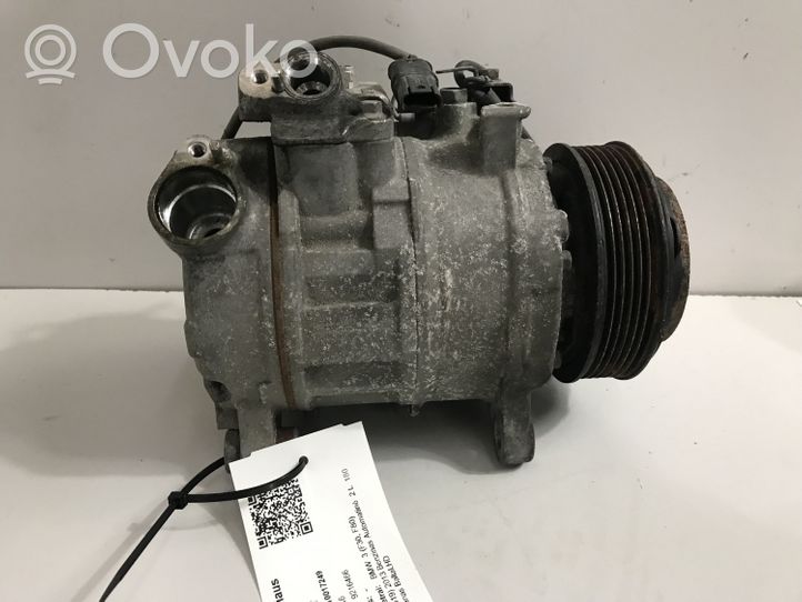 BMW 3 F30 F35 F31 Ilmastointilaitteen kompressorin pumppu (A/C) 9216466