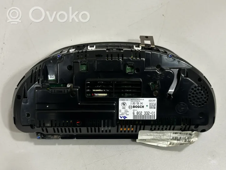 BMW X6 F16 Speedometer (instrument cluster) 6802332