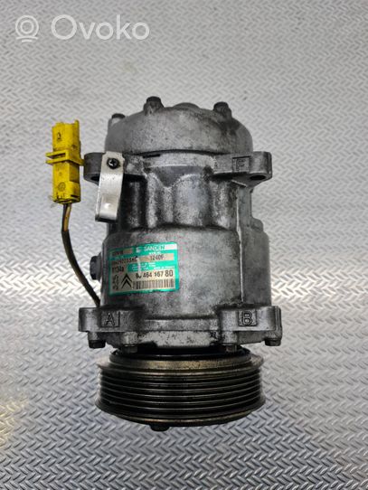 Peugeot 607 Ilmastointilaitteen kompressorin pumppu (A/C) 9646416780