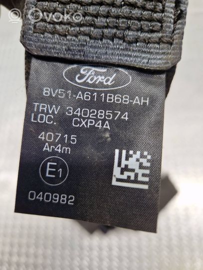 Ford Fiesta Takaistuimen turvavyö 8V51A611B68AH