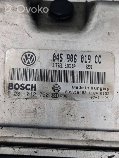 Skoda Roomster (5J) Calculateur moteur ECU 045906019CC