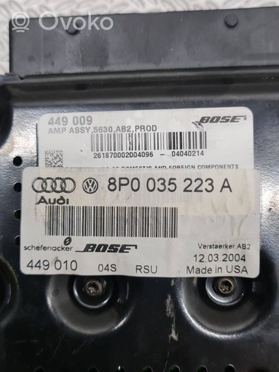 Audi A3 S3 8P Звукоусилитель 8P0035223A