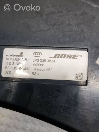 Audi A3 S3 8P Subwoofer-bassokaiutin 8P3035382A