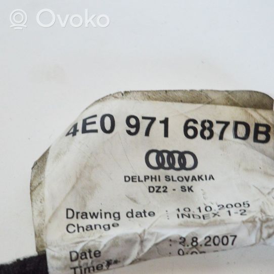 Audi A8 S8 D3 4E Altro tipo di cablaggio 4E0971687DB