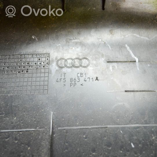 Audi A6 S6 C6 4F Osłona pasa bagażnika 4F5863471A