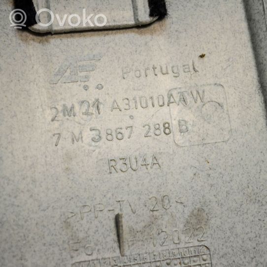 Ford Galaxy Osłona górna słupka / B 7M3867288B