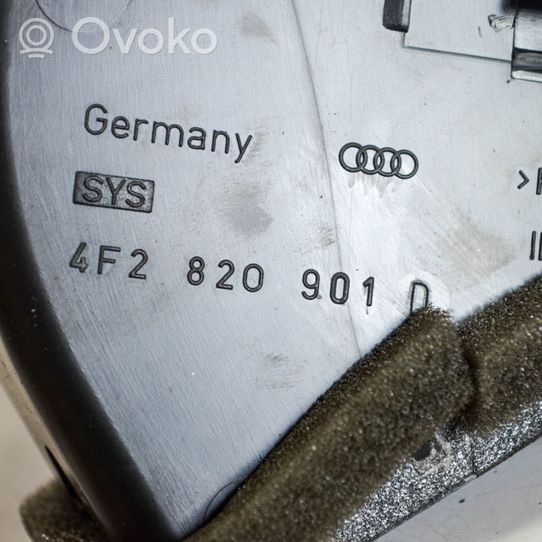 Audi A6 S6 C6 4F Kojelaudan tuuletussuuttimen suojalista 4F2820901D