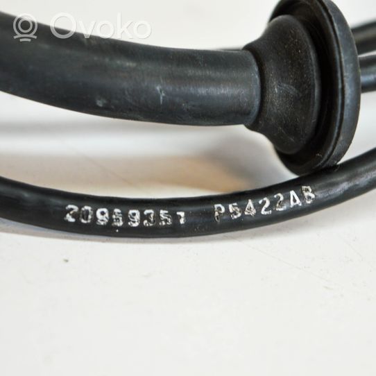 Chevrolet Camaro Engine bonnet/hood lock release cable 20959351