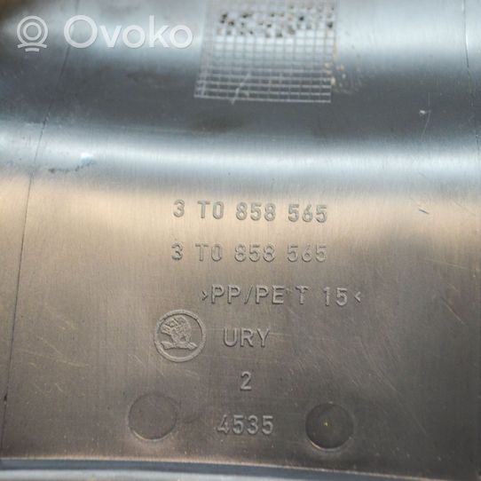 Skoda Superb B6 (3T) Ohjauspyörän pylvään verhoilu 3T0858565
