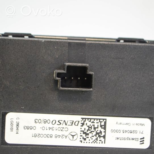 Mercedes-Benz A W176 Elektrinis salono pečiuko radiatorius A2468300261