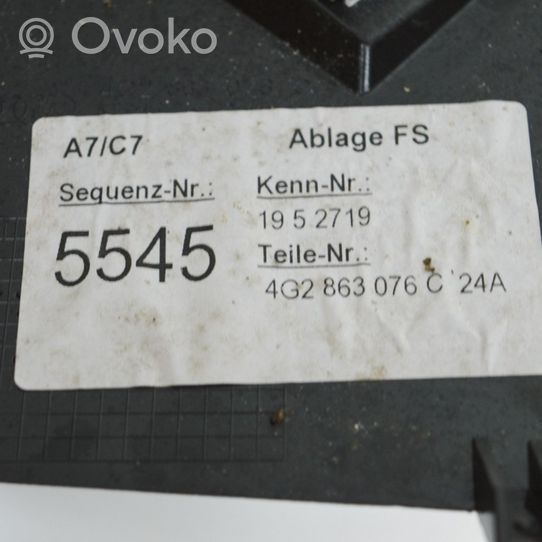 Audi A6 C7 Garniture de colonne de volant 4G2863076C