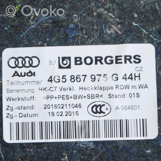 Audi A6 C7 Rivestimento portellone 4G5867975G