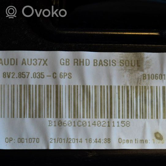 Audi A3 S3 8V Hansikaslokero 8V2857035C