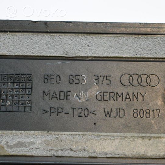 Audi A4 S4 B6 8E 8H Set di rifiniture davanzale (interno) 8E0853375