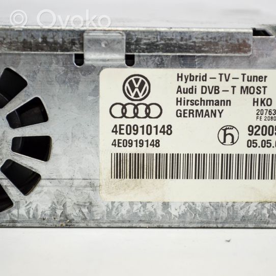 Audi A6 S6 C6 4F Videon ohjainlaite 4E0910148