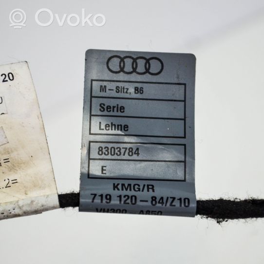Audi A4 S4 B6 8E 8H Faisceau câbles de frein 830378471912084