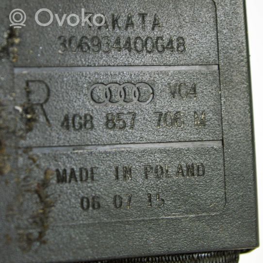 Audi A6 C7 Pas bezpieczeństwa fotela przedniego 4G8857706M