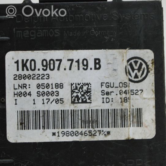 Volkswagen Golf V Autres dispositifs 1K0907719B