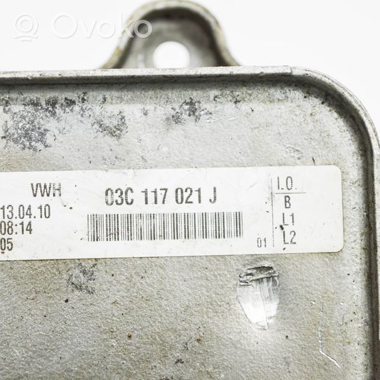 Volkswagen PASSAT B7 Radiatore dell’olio trasmissione/cambio 03C117021J