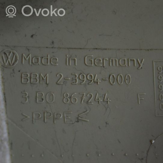Volkswagen PASSAT B5 (B) Revêtement de pilier (haut) 3B0867244F