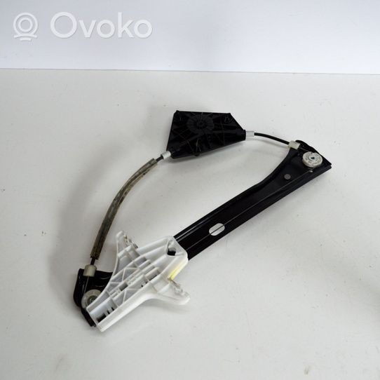 Volkswagen Jetta VI Rear door window regulator with motor 5C6839461D