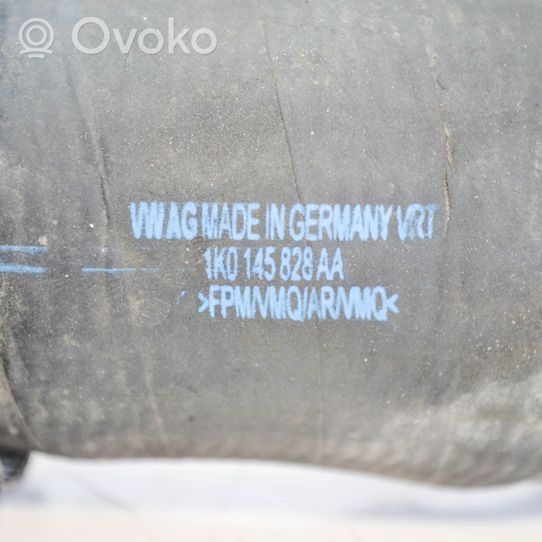 Volkswagen PASSAT B7 Tube d'admission de tuyau de refroidisseur intermédiaire 1K0145828AA