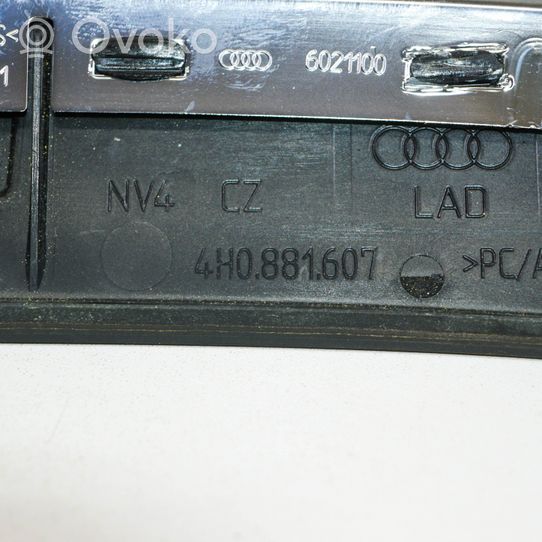 Audi A8 S8 D4 4H Apdaila aplink degalų bako dangtelį 4H0881607